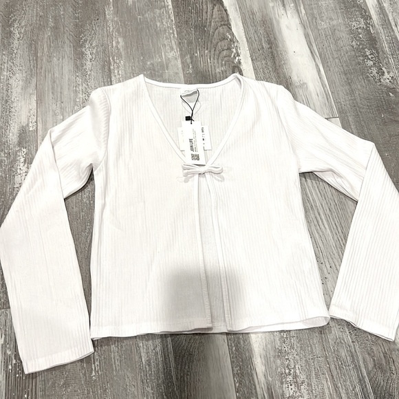Zara Open Rib Shirt - Picture 1 of 7